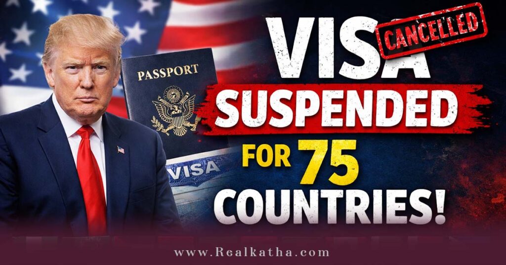 Visa processing has been suspended for citizens of 75 countries