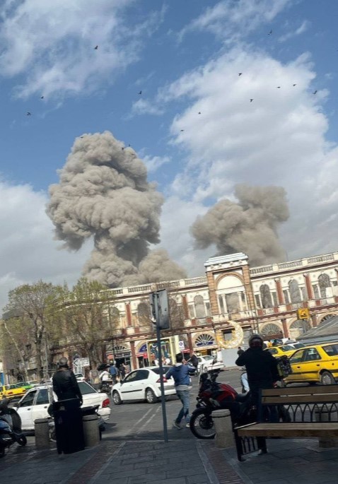 Israel launched a preventative missile attack