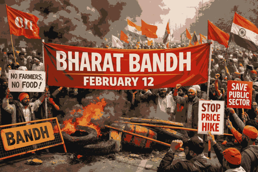 Bharat Bandh on Feb 12