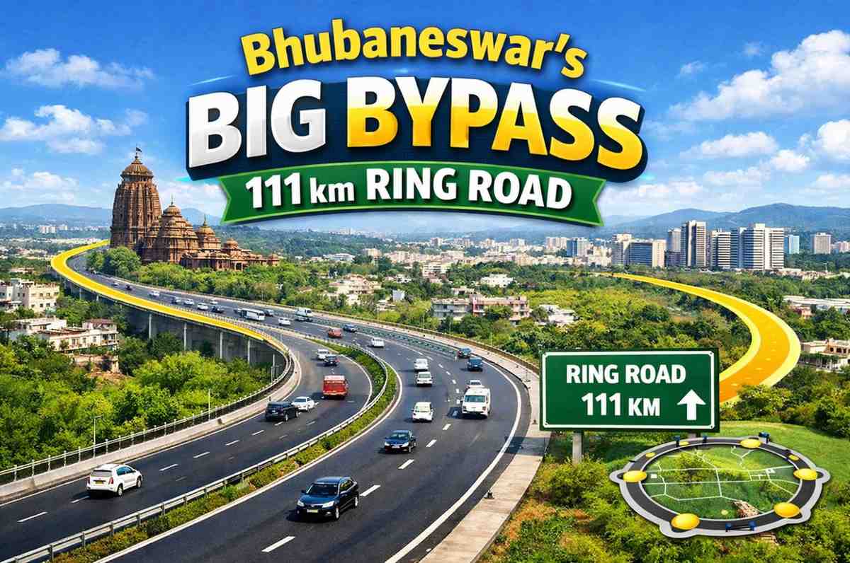 Bhubaneswar's Big Bypass 111 km Ring Road