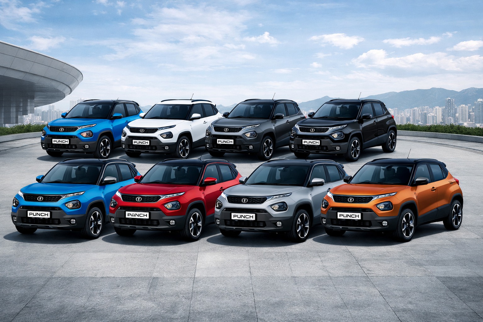 tata punch 2026 all colors