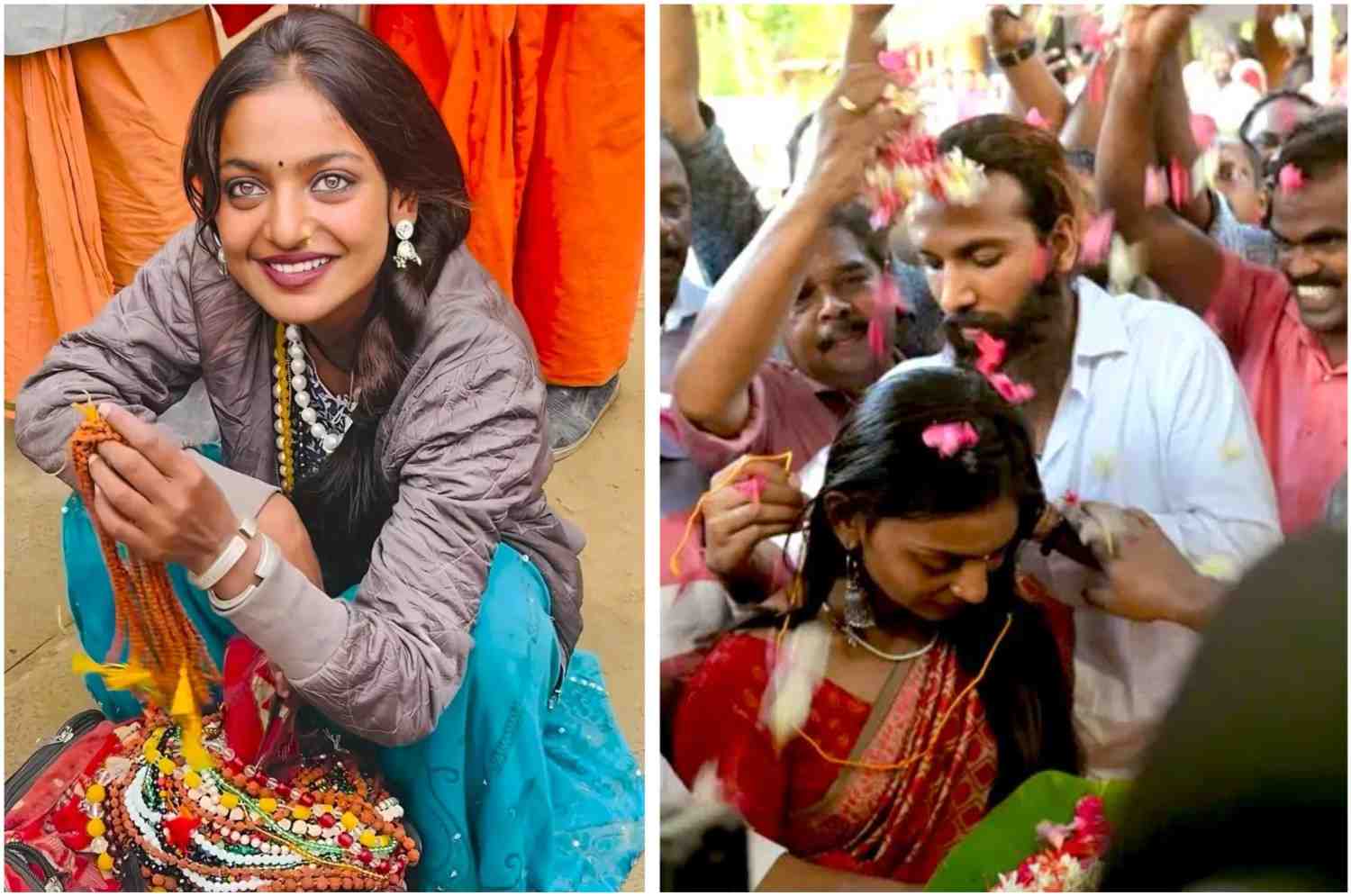 Viral Kumbh Mela Fame Monalisa Bhosle Marries Boyfriend Farman Khan
