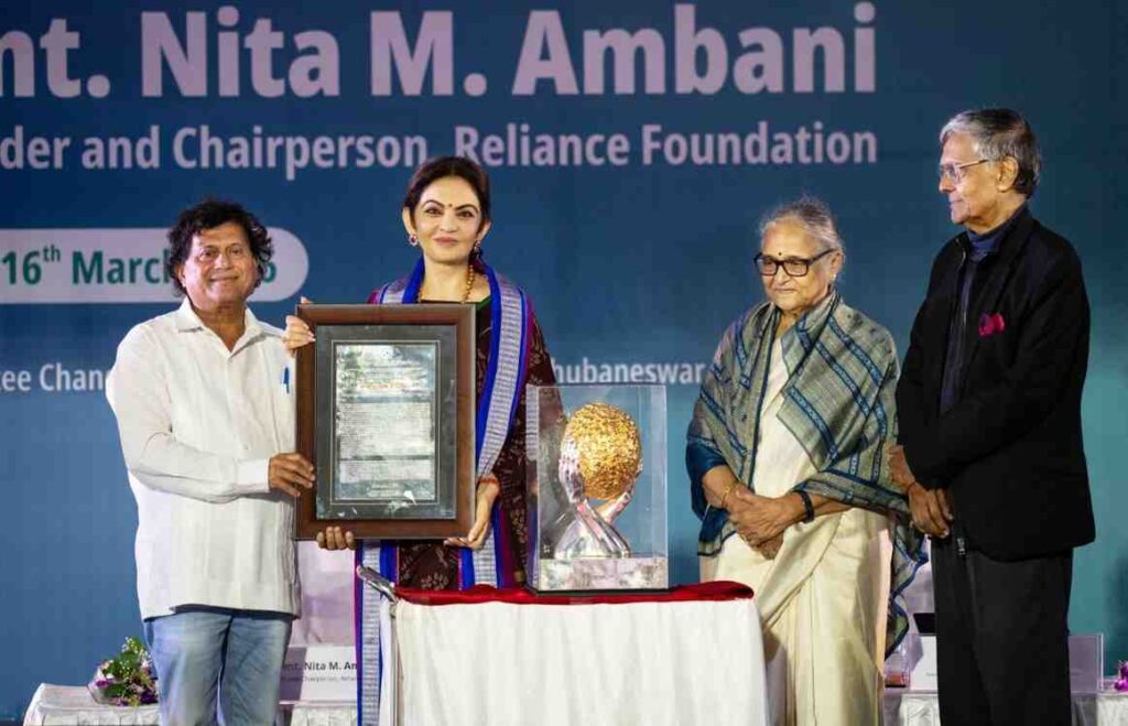 Nita Ambani Wins Prestigious Humanitarian Award 2025 for Outstanding Social Work
